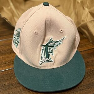 Pink Miami Marlins 59Fifty Hat
